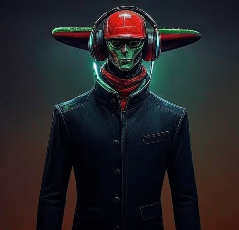 Notaz.MusicFI Character - Futuristic Music Creator